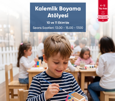 KALEMLİK BOYAMA ATÖLYESİ!