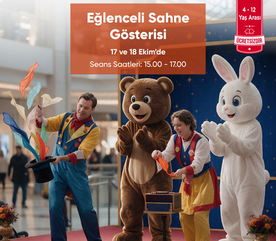 EĞLENCELİ SAHNE GÖSTERİSİ!