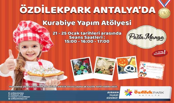 KURABİYE YAPIM ATÖLYESİ ÖZDİLEKPARK ANTALYA'DA