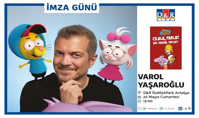 VAROL YAŞAROĞLU İMZA GÜNÜ ETKİNLİĞİ