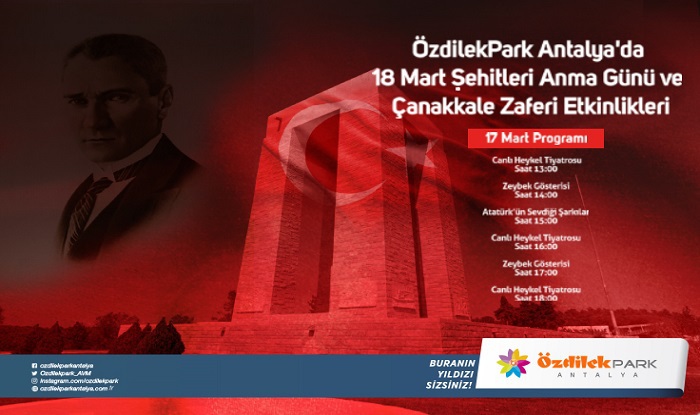 18 MART ŞEHİTLERİ ANMA VE ÇANAKKALE ZAFERİ ETKİNLİĞİ 