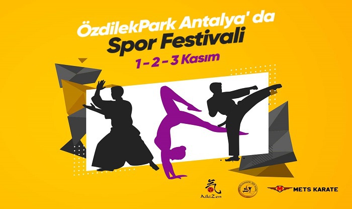 SPOR FESTİVALİ ÖZDİLEKPARK ANTALYA' DA