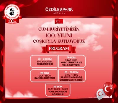 100. YILI ÇOŞKUYLA KUTLUYORUZ!