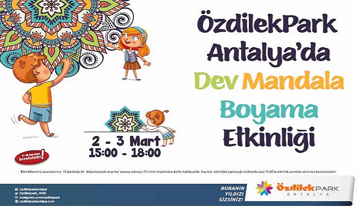 DEV MANDALA ÖZDİLEKPARK ANTALYA'DA