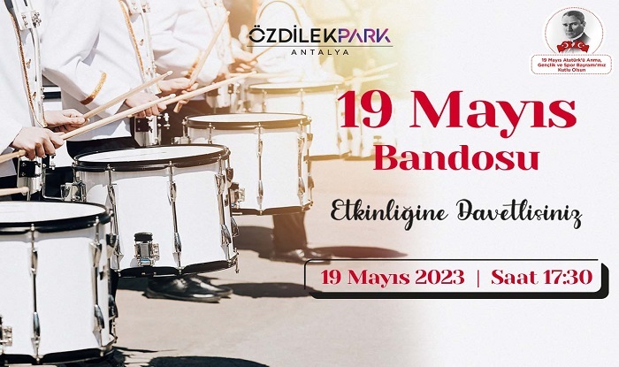 19 MAYIS'A ÖZEL BANDO GÖSTERİSİ