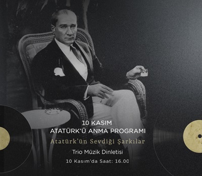 10 KASIM ATATÜRK'Ü ANMA PROGRAMI ÖZDİLEKPARK ANTALYA'DA!