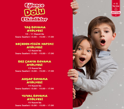 EĞLENCE DOLU ETKİNLİKLER!