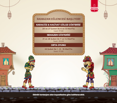 RAMAZAN EĞLENCESİ BAŞLIYOR!