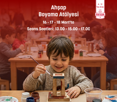AHŞAP BOYAMA ATÖLYESİ!